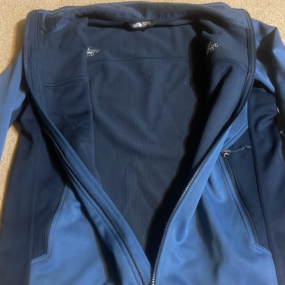 Mens North Face Full Zip Softshell - image 3